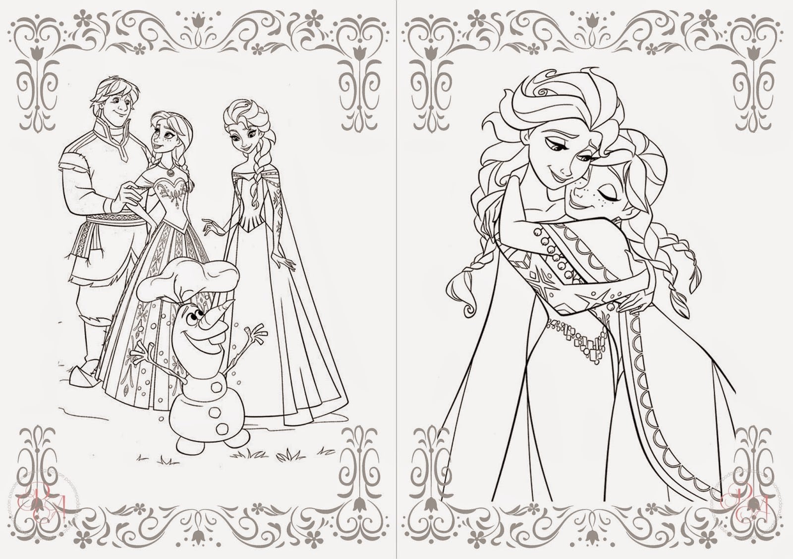 Princesa Frozen Para Colorir Imagens P On Colorindo Princesa Elsa