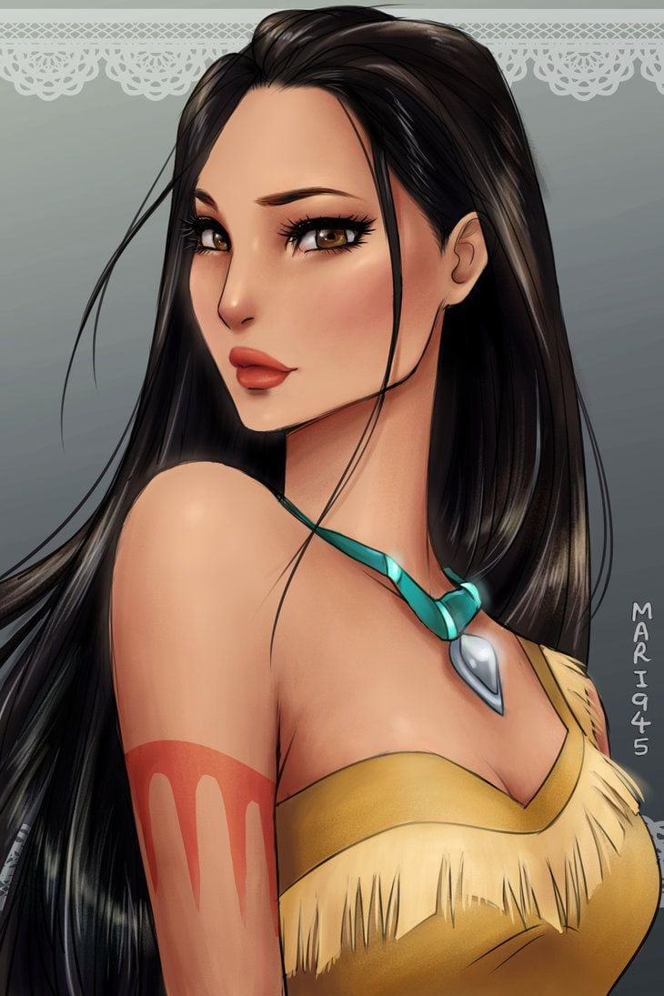 Pocahontas By Mari945 On Deviantart