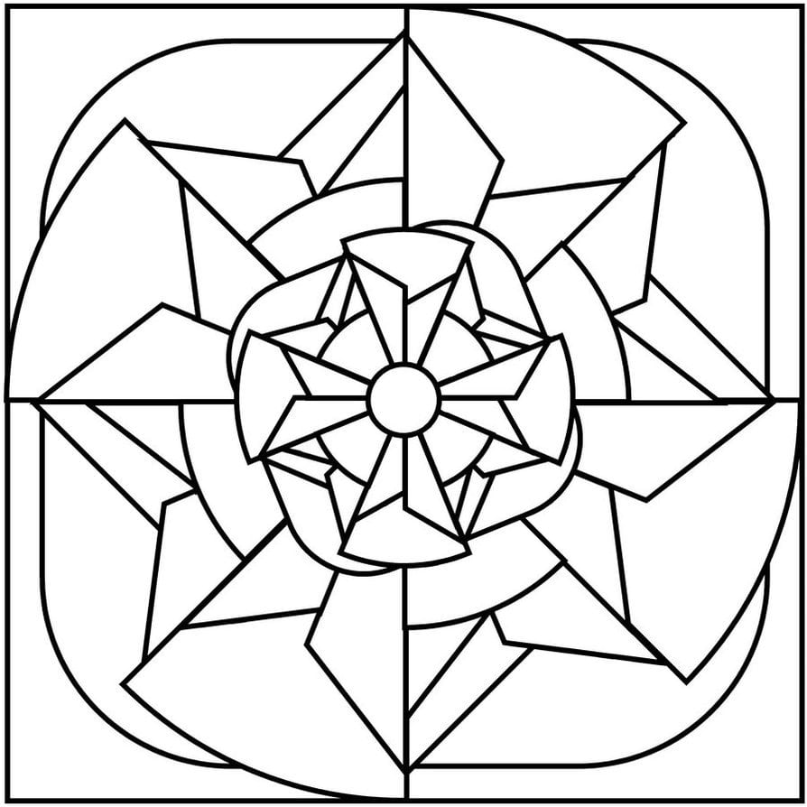 Desenhos Geometricos Para Pintar