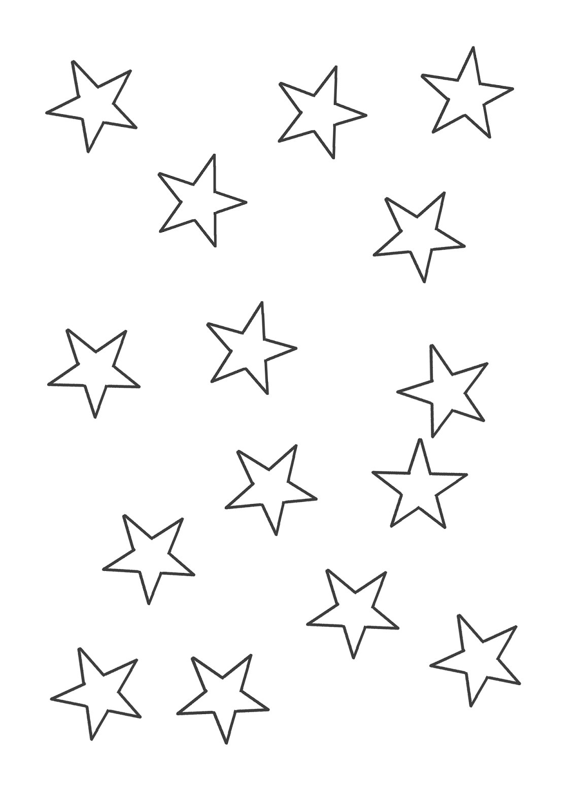 Desenhos Para Pintar Desenhos De Estrelas Para Colorir â Pampekids Net
