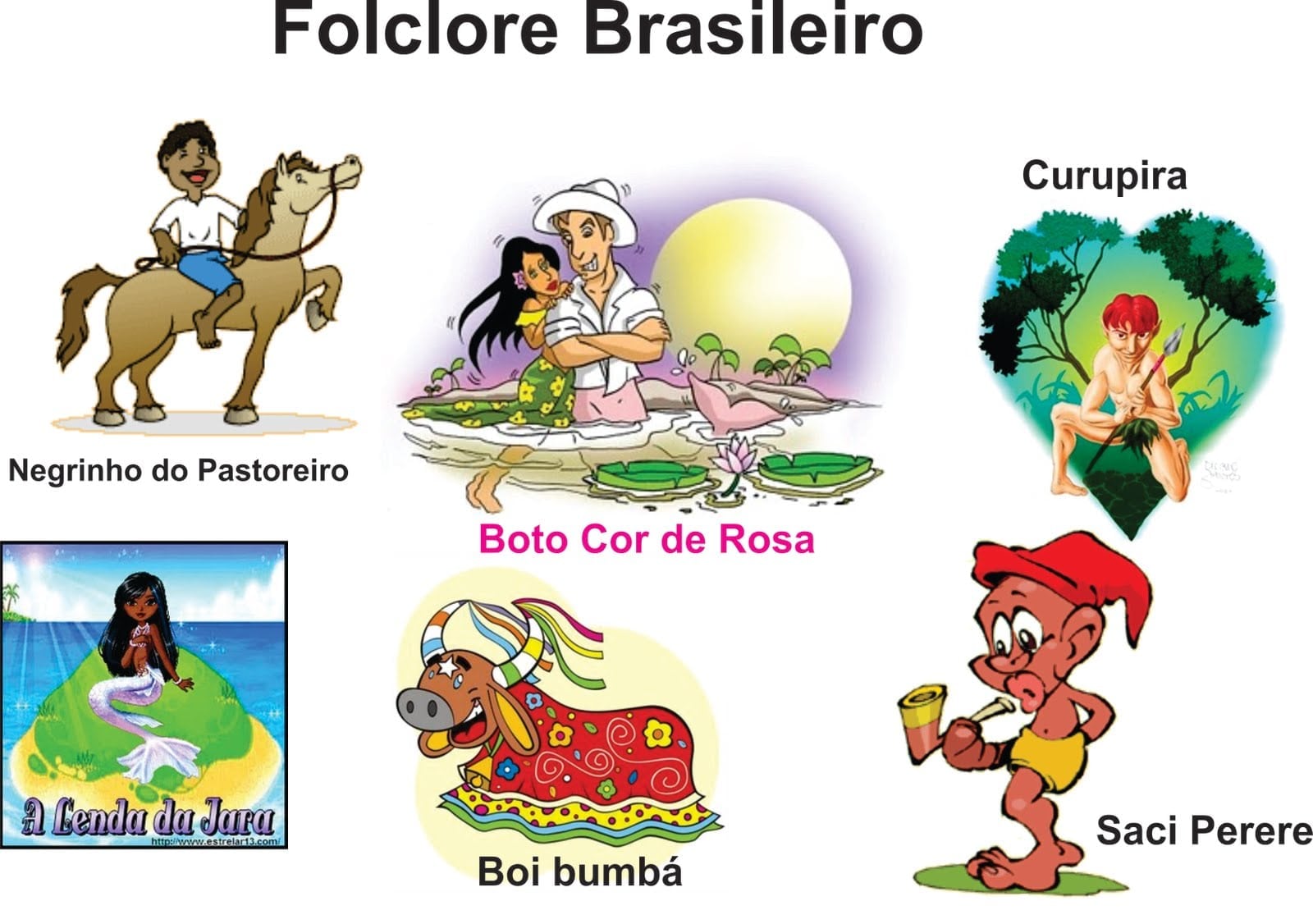 BaÃÂº Da Web Folclore Brasileiro Imagens â Coloring City