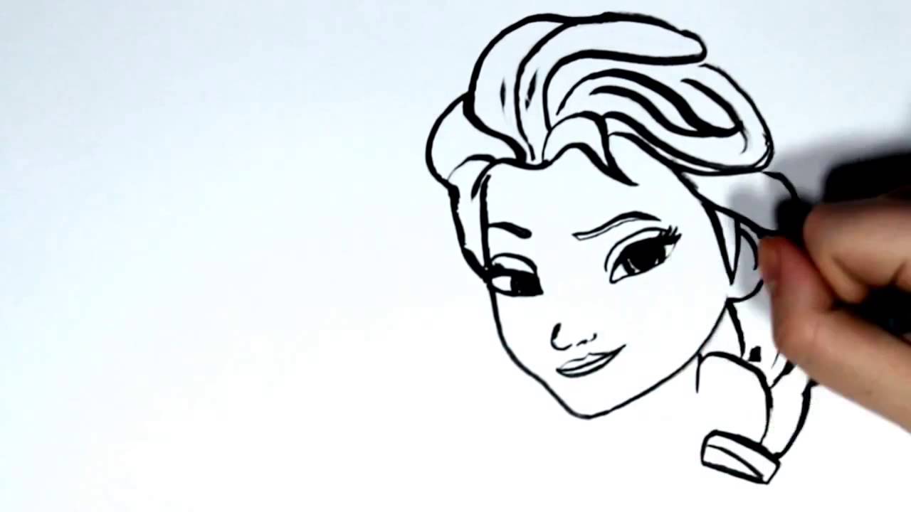 Desenho De Elsa Personagem Do Filme Frozen Tv Frozen 2