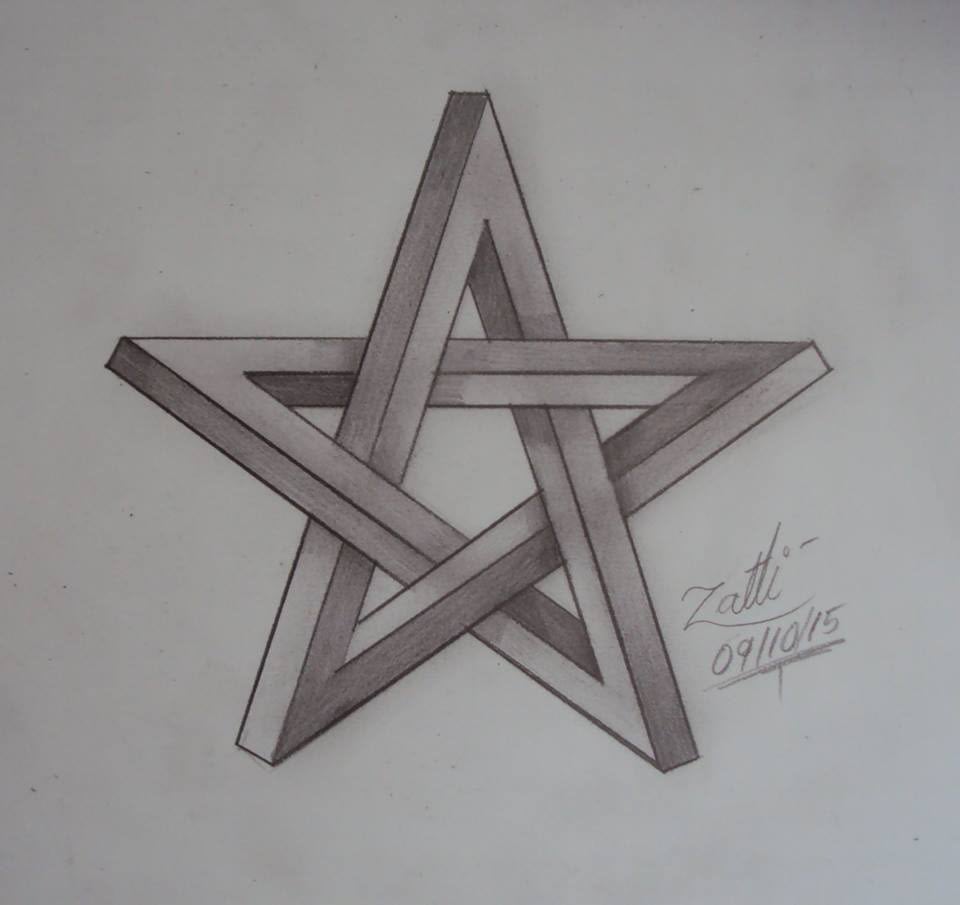 Como Desenhar Uma Estrela Em 3d