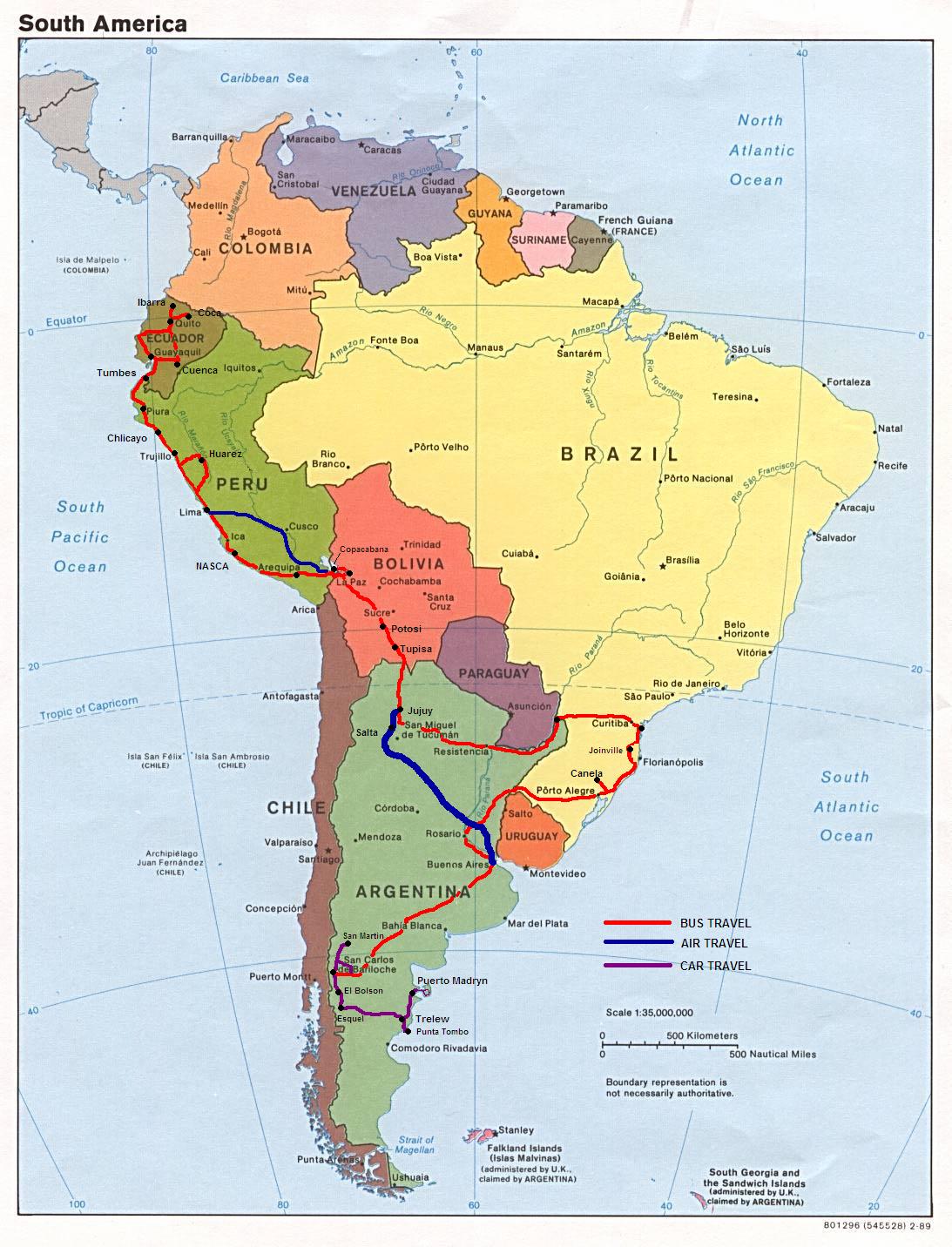 Mapa Das Americas Para Imprimir