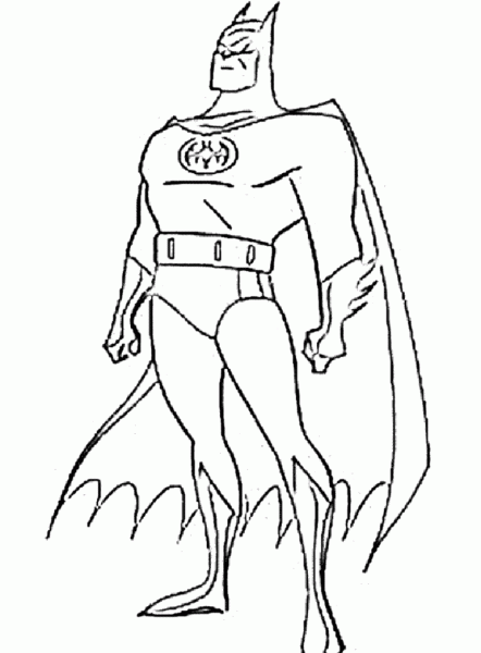 Desenho Do Batman Para Imprimir â Pampekids Net