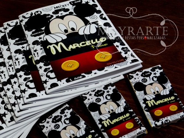 Livro De Colorir Mickey