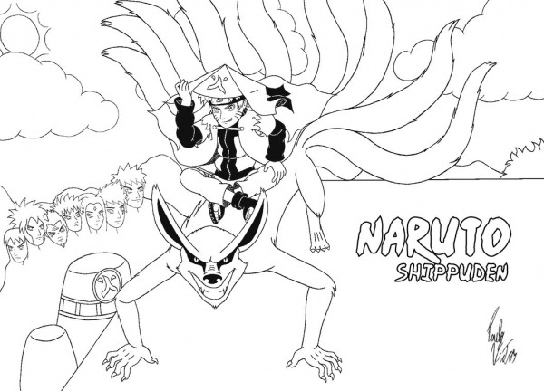 Desenhos Para Imprimir Do Naruto Shippuden 5 â Pampekids Net