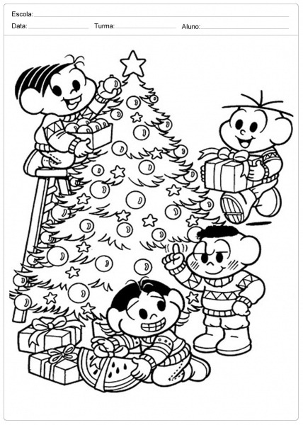 Desenhos Para Imprimir E Colorir Sobre O Natal â SÃ Escola