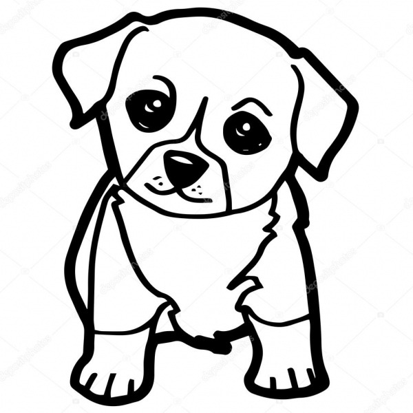 IlustraÃ§Ã£o Dos Desenhos Animados De Cachorro EngraÃ§ado Para Livro