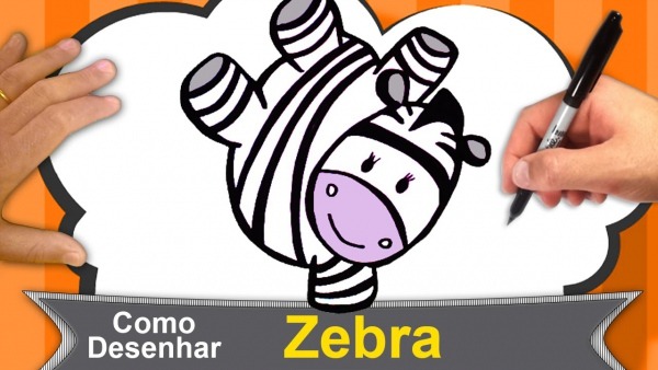 Como Desenhar Uma Zebra