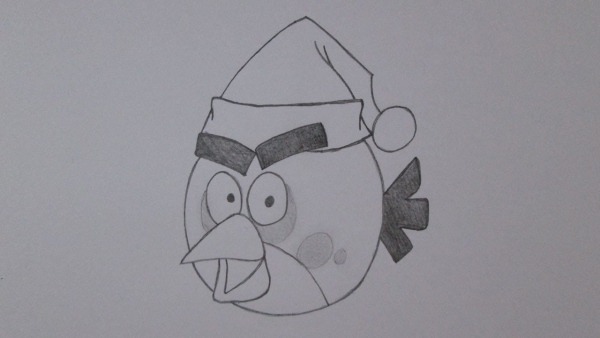 Como Desenhar Angry Birds Do Natal