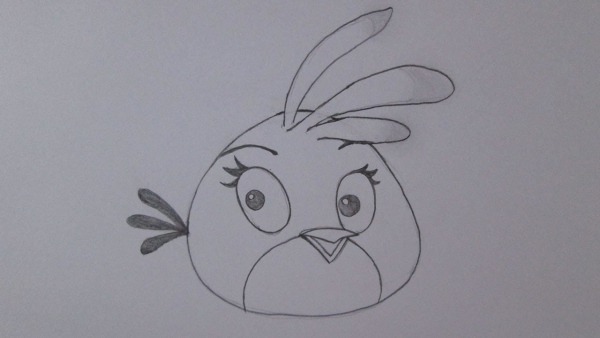 Como Desenhar A Pink Bird De Angry Birds