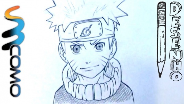 Desenhando Naruto Uzumaki A LÃ¡pis