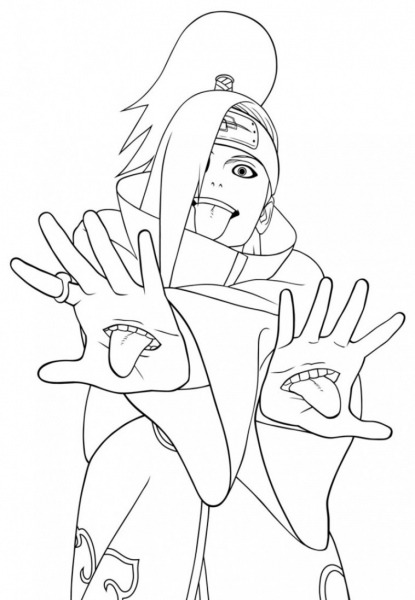 Naruto Pra Desenhar Bonito Desenhos Naruto Para Colorir Desenhos