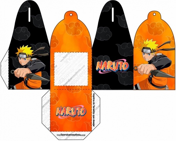 Naruto  Cajas Para Imprimir Gratis