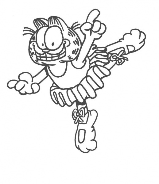 Desenhos Para Colorir Garfield Imprima E Pinte Com Capricho