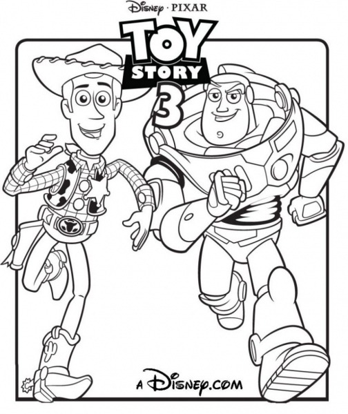 Toy Story Para Colorir E Imprimir