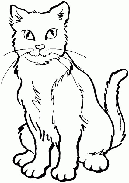 Desenhos   Desenhos De Gatos Para Colorir E Imprimir