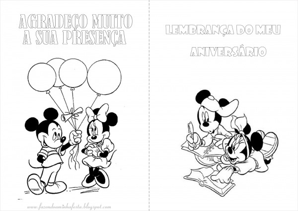 Turma Do Mickey Para Colorir â Pampekids Net
