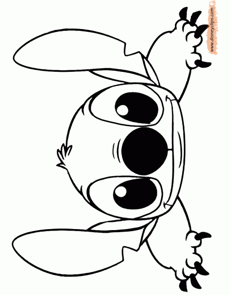 Lilo And Stitch Printable Coloring Pages Disney Coloring