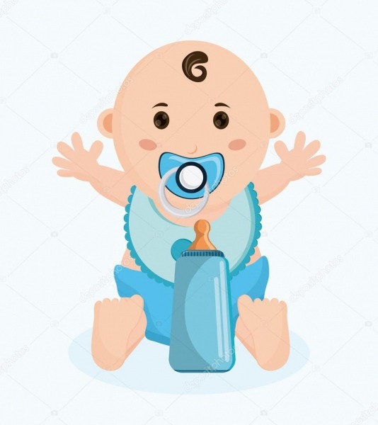 Baby Boy Cartoon Of Baby Shower Concept â Stock Vector Â© Jemastock