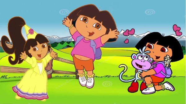 Desenhos Dora Aventureira Dora E Botas E Princesa Dora Em
