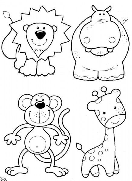 Desenhos De Animais Para Colorir 2