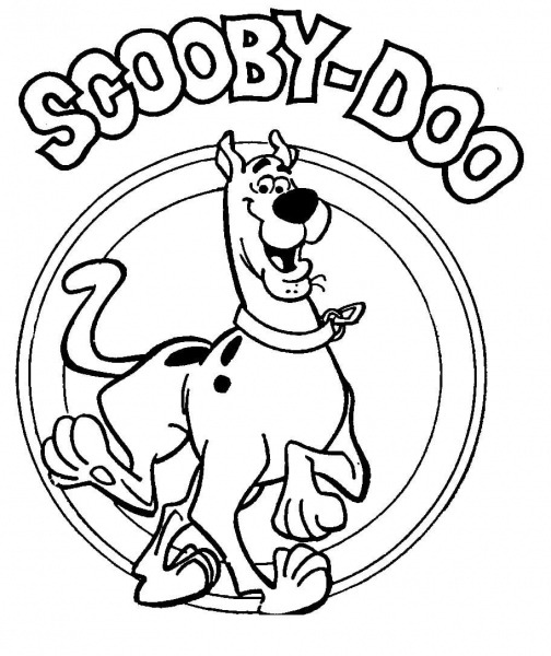 Scooby Doo Para Colorir
