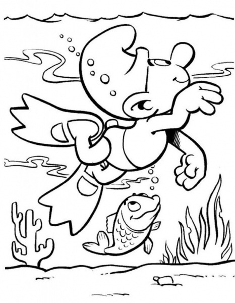 Desenhos Dos Smurfs Para Imprimir â Pampekids Net