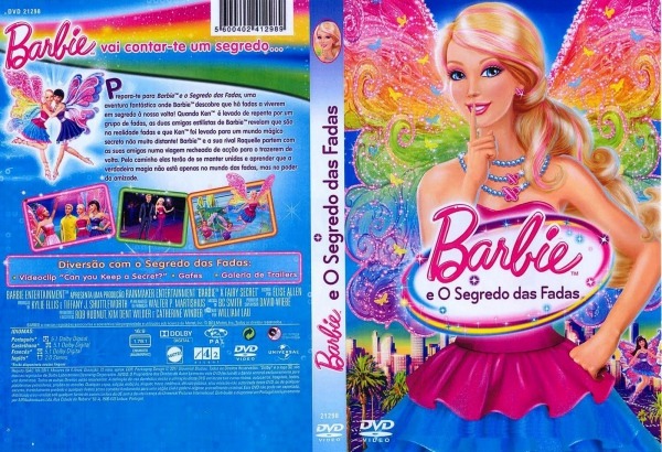 Barbie E O Segredo Das Fadas (capas E Labels)