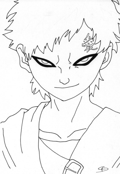 Desenho Para Desenhar Do Naruto