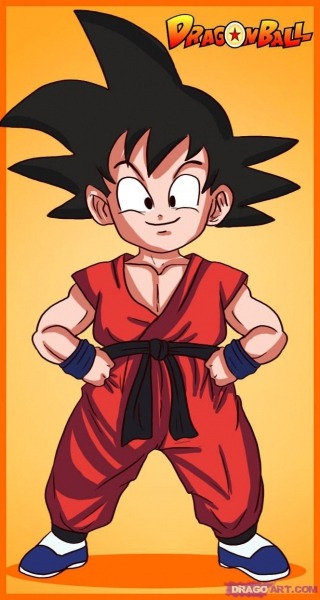 How To Draw Son Goku From Dragonball Z