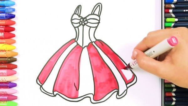 Desenhar Um Lindo Vestido De Princesa