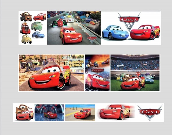 Quadro Disney Carros Mcqueen Pixar CaminhÃ£o Corrida Desenho No