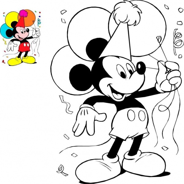 Desenho De Natal Da Disney Para Colorir