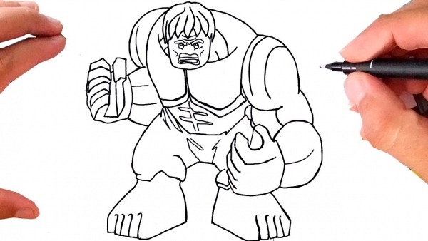 Como Desenhar O Hulk