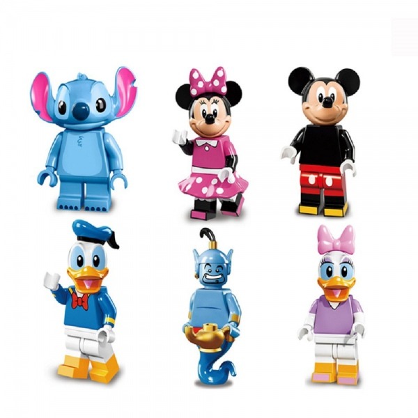 Bonecos Mickey Minnie Donald Margarida Stitch Disney Desenho