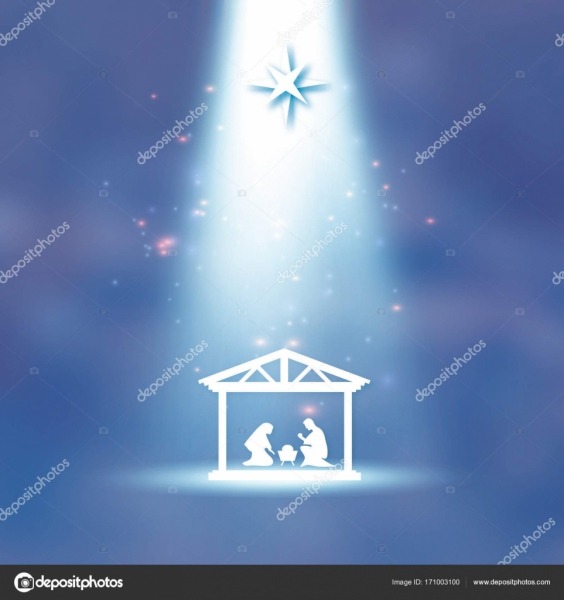 Nascimento De Cristo  Menino Jesus Na Manjedoura  Sagrada FamÃ­lia