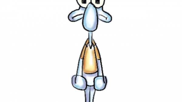 Step By Step Lesson   How To Draw Squidward Tentacles From