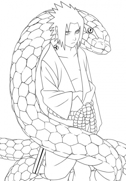 Desenho De Naruto Para Imprimir