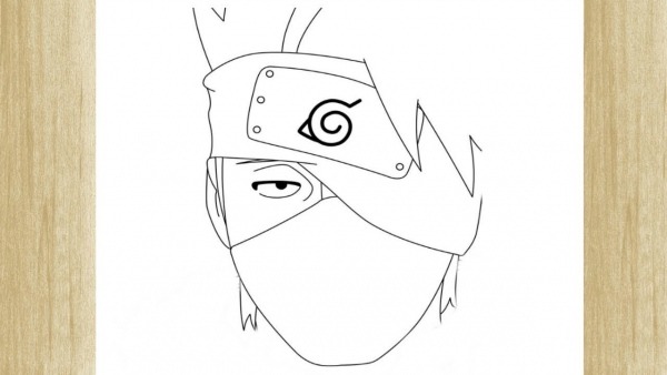 How To Draw Kakashi From Naruto     Como Desenhar O Kakashi De