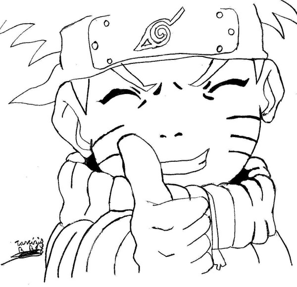 Desenhos Do Naruto Para Colorir, Imprimir Naruto