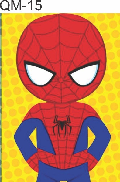Quadro Decorativo Homem Aranha Desenho Infantil 30x22