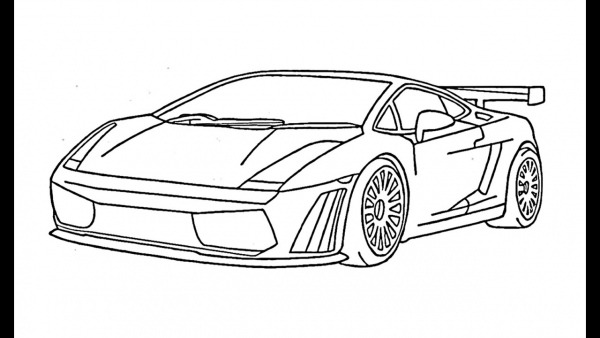 Como Desenhar Uma Lamborghini Gallardo (carro)