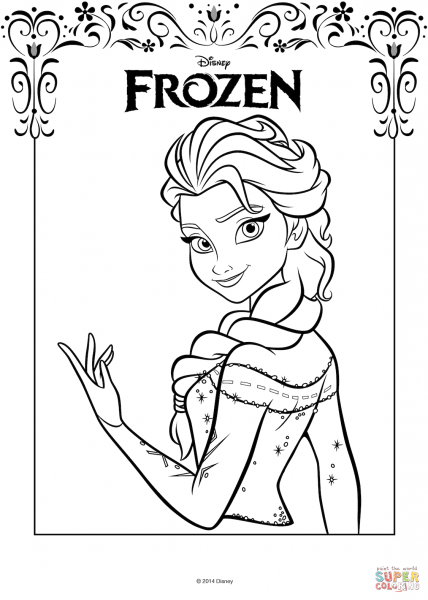 Elsa From The Frozen Movie