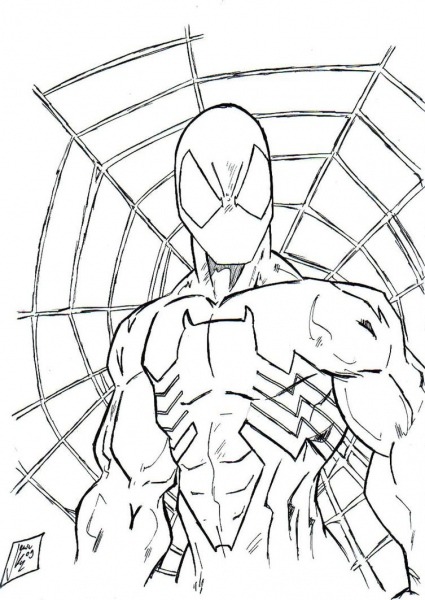 IncrÃ­vel Desenhos Para Colorir Homem Aranha 4