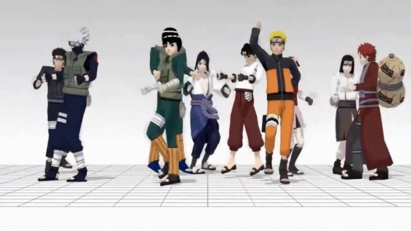 Naruto E Todos Seus Amigos DanÃ§ando