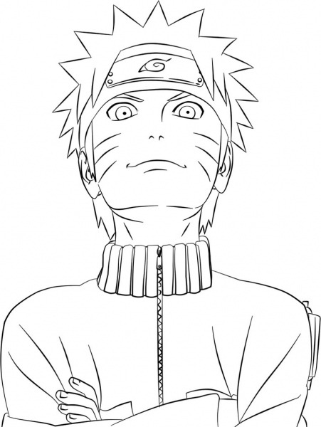 Coloring Pages  Printable Naruto Coloring Pages