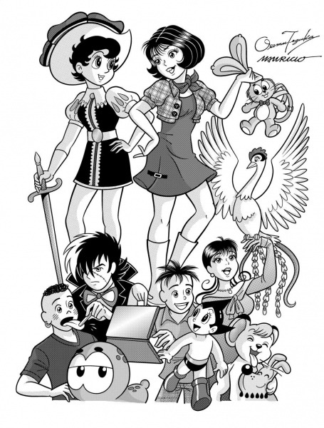 Tmj E Personagens De Ozamu Tezuka Imagem 3!