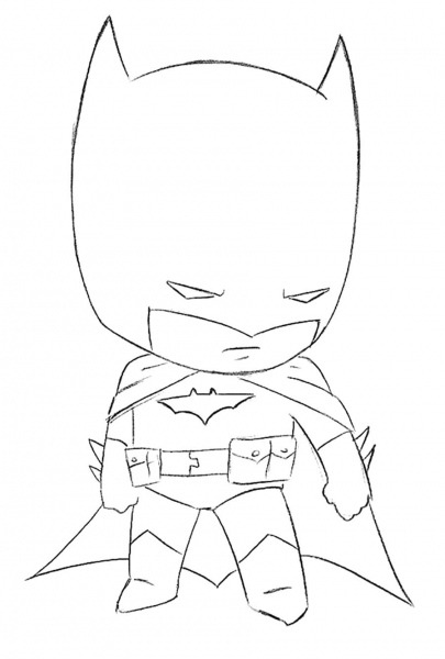 Desenhos Do Batman Para Colorir